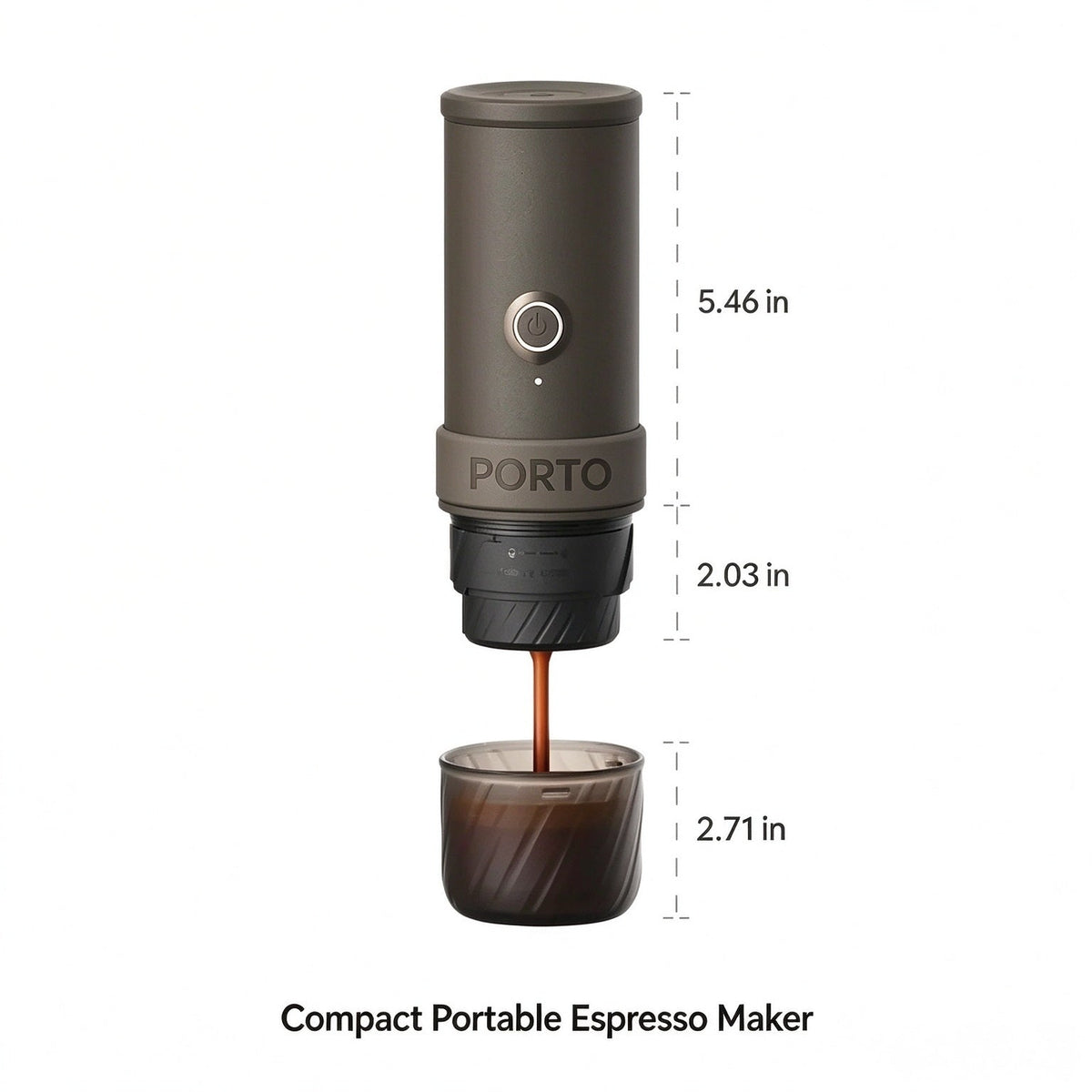 ☕ Wireless Portable Espresso Machine Dual Use for Coffee Pods & Coffee Powder for Camping & Road Trips